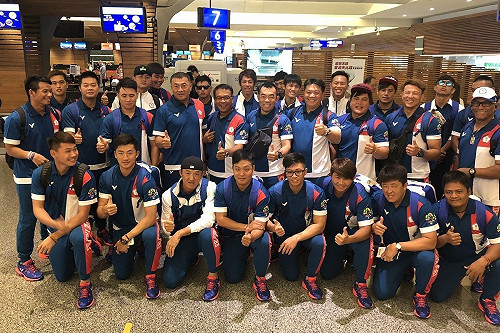 亞運棒球台韓大戰　500僑胞加油團球場相挺