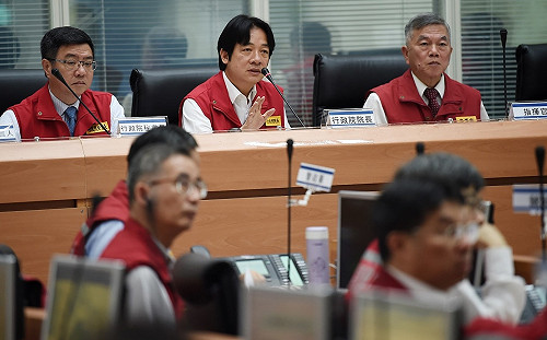 提高效率！賴清德：3天內完成嘉義縣掌潭村淹水區域抽水