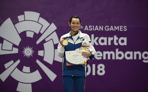 戴資穎亞運羽球女單奪金 中華隊史第一人