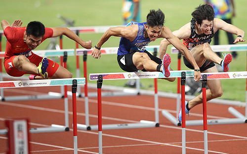 陳奎儒亞運110公尺跨欄破全國摘銀 48年來第一人