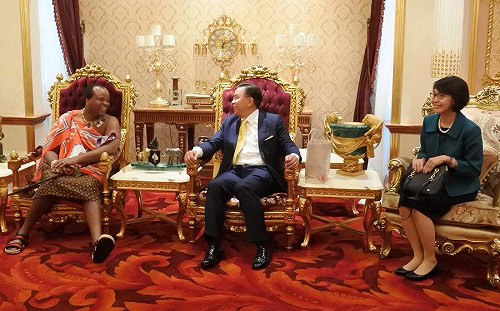 網路熱議史瓦帝尼將斷交 外交部發大使到任照片澄清