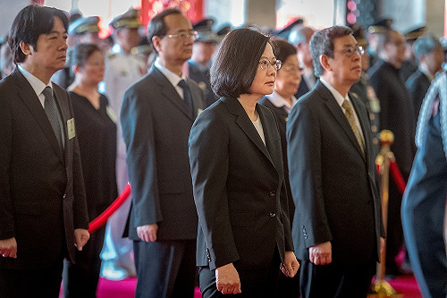 府：忠烈祠是「奏國歌」  所以蔡總統沒「唱國歌」