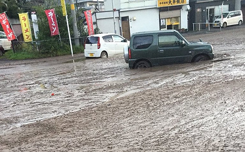 北海道強震  土壤液化災情嚴重