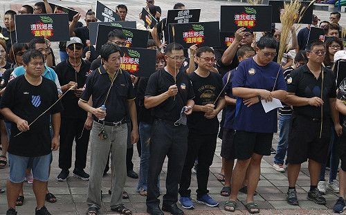 用廢票抵制黑箱！麥寮鄉民上街：還給我們鄉長選擇權