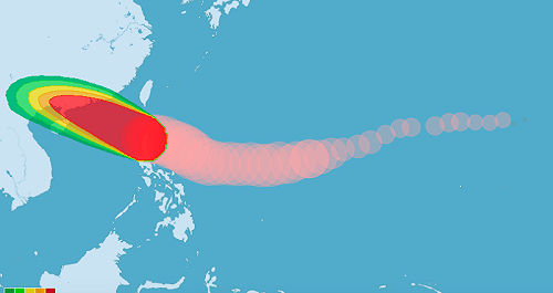山竹颱風來襲！台20向陽利稻路段坍方搶修中