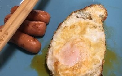 煎蛋高手？留日男研究生煎出台灣引發網友思鄉情懷