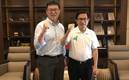 勉勵「勝選可能性很高」！ 陳水扁任姚文智最高選務顧問