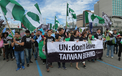 入聯遊行紐約發聲 徐永明：中國必須聽到