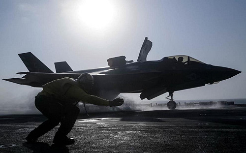 美軍F-35B處女戰  空襲阿富汗塔利班轟動國際