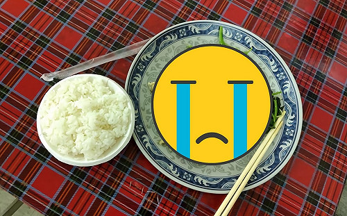 心淌血！這菜色配飯被收90元　他崩潰：這世界怎麼了？