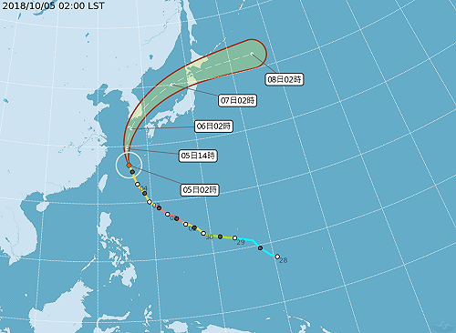 康芮颱風遠離  全台雨後轉多雲到晴有涼意  北部低溫20度