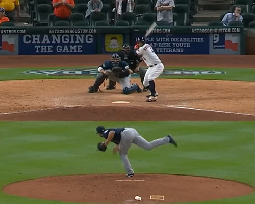 MLB／春天哥雙響砲 太空人橫掃晉級美聯冠軍賽