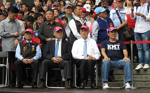 國民黨自辦「小國慶」 吳敦義高聲催票：六都都要贏回來