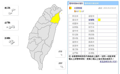 宜蘭防大雨！ 今晨淡水低溫19.8℃ 中南部日夜溫差大