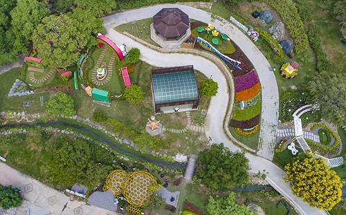 （影）豐原軟埤仔溪大變身！花博打造大地調色盤超壯觀