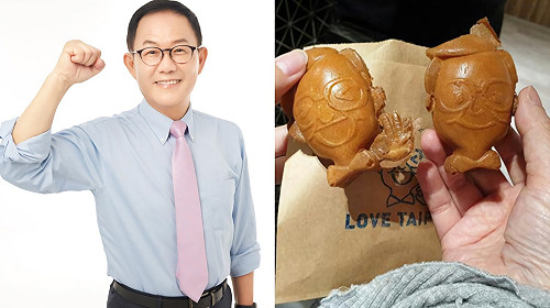 丁守中推Q版人像雞蛋糕 網友不賞臉：比較想吃高嘉瑜的