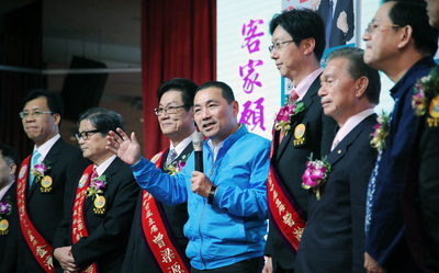 向60萬客家鄉親招手  侯友宜承諾打造小型文化據點