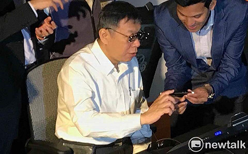 阿扁斷言必選總統  柯P：難道說不愛就是愛？