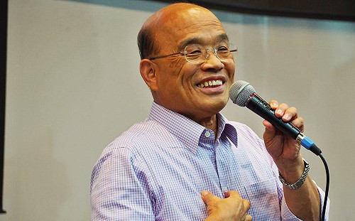 搶青年選票！ 蘇貞昌淡大開講談「抉擇與學習」