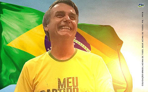 巴西川普贏得總統大選  躲刺客臉書直播勝選感言