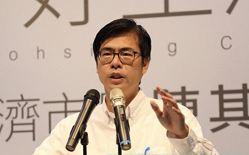 簽署「南部反空污大聯盟」訴求 陳其邁：多管齊下儘速改善