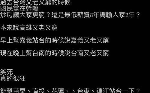 韓國瑜再點名台南嘉義「又老又窮」！PTT諷：現在是開地圖炮嗎？