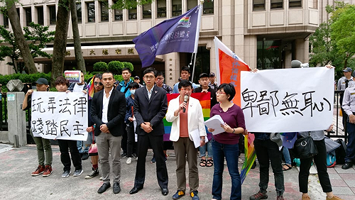 反間計？ 伴侶盟控：反同方搶資格 發表會形同「打假球」