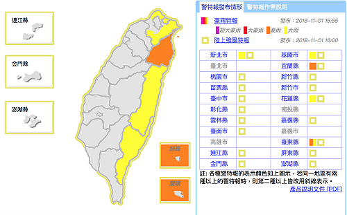 晚間返家請注意！新北基隆宜花東地區需留意大雨發生