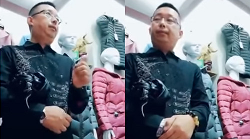 （影）老公陪老婆挑衣超捧場 下秒表情變化道出男人心聲