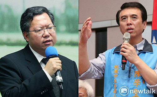 桃市長最新民調 鄭文燦、陳學聖支持度差距縮小