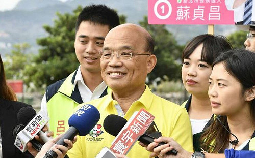 指侯友宜污辱盧修一 蘇貞昌：我真的覺得很不屑