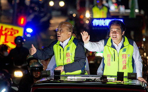 網熱看雙院長合體  賴清德連續三天陪蘇貞昌掃街