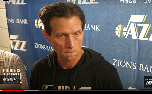 NBA／慘輸後段班球隊50分  爵士教頭怒了！(影)