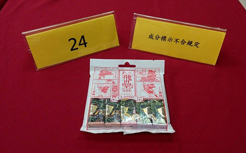 飛壘口香糖未標抗氧化劑！最高可處300萬罰鍰