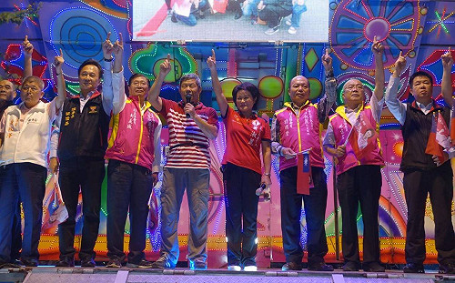 (影)蕭淑麗經國新城晚會爆場 里長：若被黨處分 無怨無悔