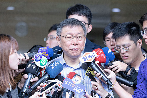 徐永明籲時力候選人反兩岸一家親  柯P：我每天都被咬