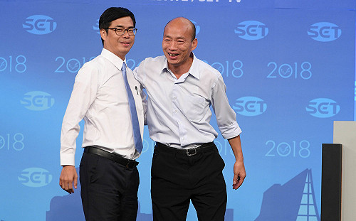 場邊論戰》 陳其邁訴求「在地情」  韓國瑜主打「追夢情」