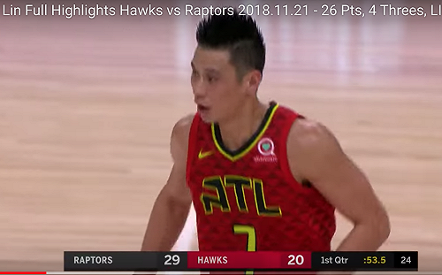 NBA／豪神！林書豪狂奪26分本季新高　老鷹依舊慢飛