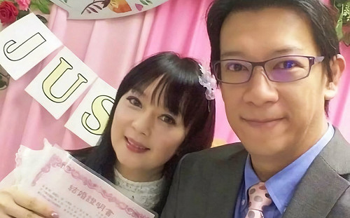 快訊／甜炸！徐展元、谷懷萱登記結婚　同窗情煲成愛侶