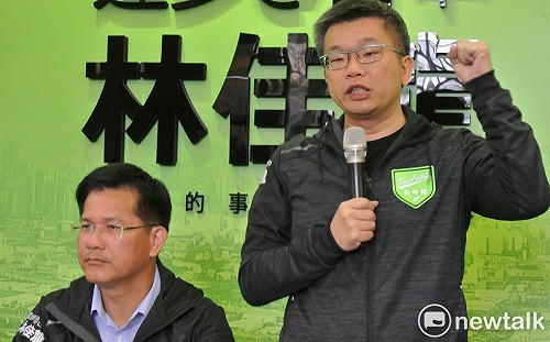 一天兩度為林佳龍站台 蔡其昌：汗水與口水之爭