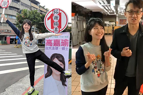 高嘉瑜市場謝票吃早餐　客人一句話讓她白眼綜藝摔