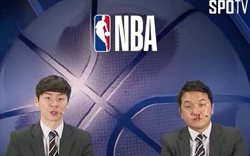 (影)真的超敬業！韓體主播鼻血狂流仍堅持轉播