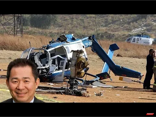 英超球隊老闆等5人墜機身亡  調查：直升機駕駛踏板失靈