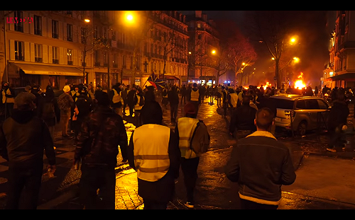 連續第4個周末  法國黃背心運動越演越烈  逾1700人被捕