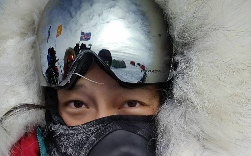 南極長征特派員／林語萱：即使是女生　起終點還是一樣