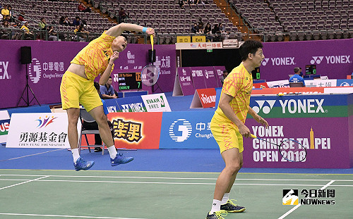 羽球／不讓最後一次搭檔留下遺憾  雙麟配逆轉挺進4強