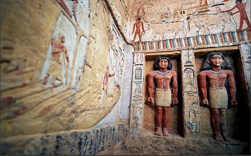 驚艷！埃及發現保存完整祭司墓室 距今4400年