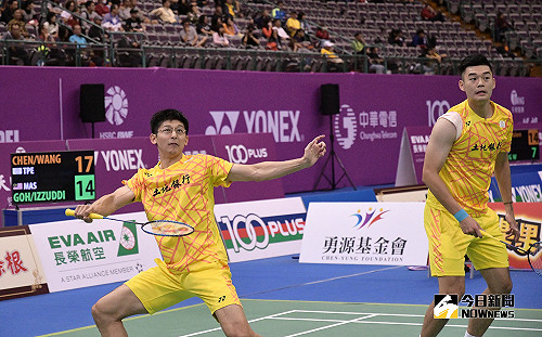 羽球／不敵大陸雙塔 雙麟配年終賽止步四強