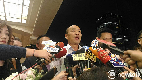 韓國瑜為朱挺玗辯護 盼大眾以寬廣的心胸看待