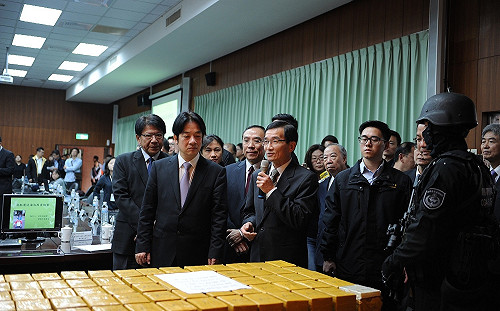 破獲史上最大宗岸際海洛因走私 賴揆：毒品已成國安問題